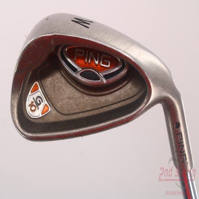 Ping G10 Single Iron Pitching Wedge PW Ping AWT Steel Regular Right Handed Black Dot 36.5in