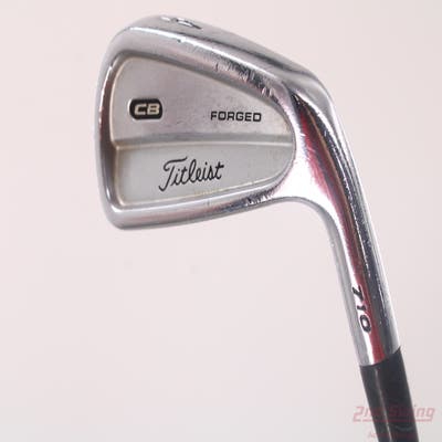 Titleist 710 CB Single Iron 4 Iron Project X Rifle 6.0 Steel Stiff Right Handed 38.75in