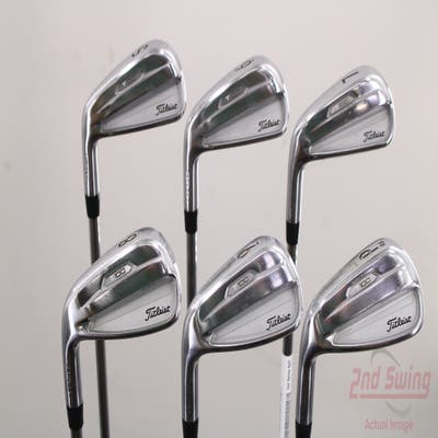 Titleist 2021 T100 Iron Set 5-PW Nippon NS Pro 950GH Steel Stiff Left Handed 38.5in