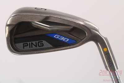 Ping G30 Single Iron 5 Iron Ping CFS Distance Steel Stiff Right Handed Yellow Dot 39.0in