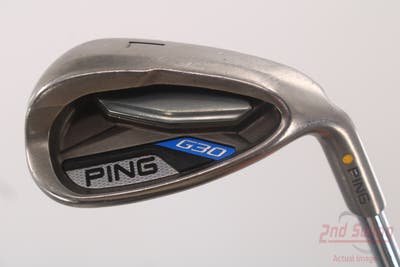 Ping G30 Wedge Lob LW Ping CFS Distance Steel Stiff Right Handed Yellow Dot 35.75in