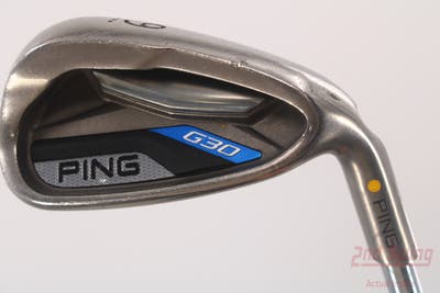 Ping G30 Single Iron 9 Iron Ping CFS Distance Steel Stiff Right Handed Yellow Dot 36.75in