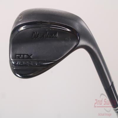 Cleveland RTX ZipCore Black Satin Wedge Lob LW 60° 10 Deg Bounce Dynamic Gold Spinner TI Steel Wedge Flex Right Handed 35.25in