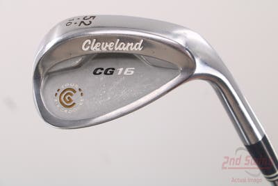 Cleveland CG16 Chrome Zip Groove Wedge Gap GW 52° 10 Deg Bounce Cleveland Traction Wedge Steel Wedge Flex Right Handed 36.0in