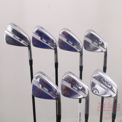 Callaway Apex Pro 21 Iron Set 5-PW AW Accra I Series Graphite Regular Right Handed 36.75in