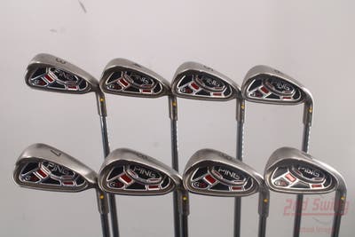 Ping G15 Iron Set 3-PW Ping AWT Steel Regular Right Handed Yellow Dot 38.25in