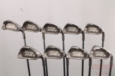 Ping Zing 2 Iron Set 2-PW Ping JZ Steel Stiff Right Handed Blue Dot 38.0in