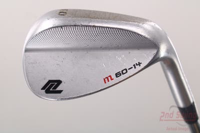 New Level M-Type Forged Satin Chrome Wedge Lob LW 60° 14 Deg Bounce Nippon NS Pro Modus 3 105 Wdg Steel Wedge Flex Right Handed 35.0in