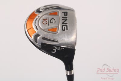 Ping G10 Fairway Wood 3 Wood 3W 15.5° Ping TFC 129F Graphite Stiff Right Handed 42.75in