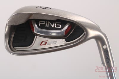 Ping G20 Single Iron 9 Iron Ping CFS Steel Regular Right Handed White Dot 36.0in