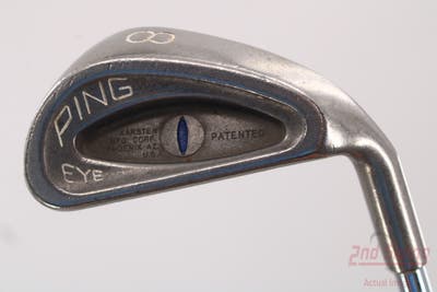 Ping Eye Single Iron 8 Iron Ping ZZ Lite Steel Stiff Right Handed Blue Dot 37.0in