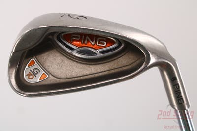 Ping G10 Single Iron 9 Iron Ping AWT Steel Stiff Right Handed Black Dot 36.5in