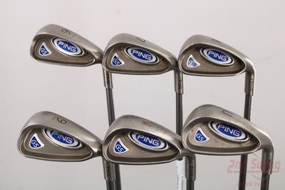 Ping G5 Iron Set 6-GW Ping TFC 100I Graphite Senior Right Handed Green Dot 37.25in