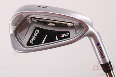 Ping I20 Single Iron 7 Iron Ping TFC 169I Graphite Stiff Right Handed Blue Dot 37.25in