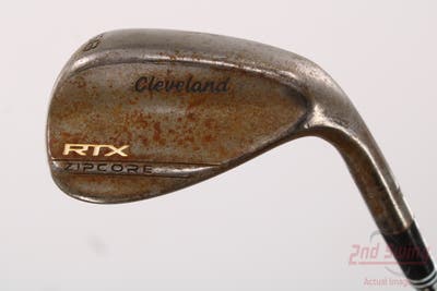 Cleveland RTX ZipCore Raw Wedge Lob LW 58° 12 Deg Bounce Dynamic Gold Spinner TI Steel Wedge Flex Right Handed 35.25in