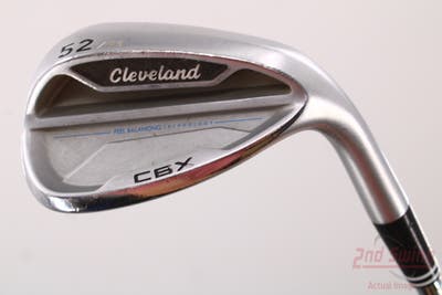 Cleveland CBX Wedge Gap GW 52° 11 Deg Bounce True Temper Dynamic Gold 115 Steel Wedge Flex Right Handed 35.75in
