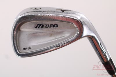 Mizuno MP 57 Single Iron 9 Iron Stock Steel Shaft Steel Stiff Right Handed 36.0in