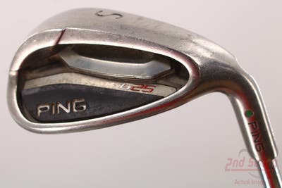 Ping G25 Wedge Sand SW Stock Steel Shaft Steel Stiff Right Handed Green Dot 35.0in