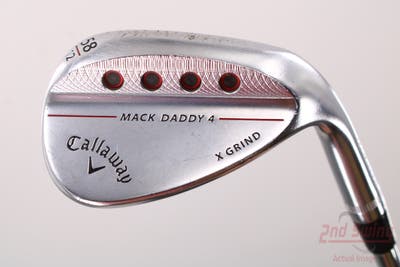 Callaway Mack Daddy 4 Chrome Wedge Lob LW 58° 12 Deg Bounce X Grind Dynamic Gold Tour Issue S200 Steel Wedge Flex Right Handed 36.25in