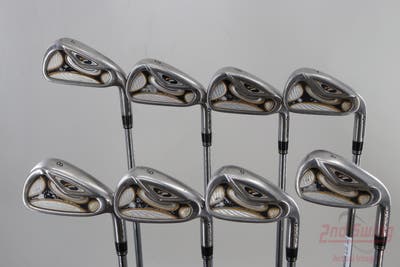 TaylorMade R7 Iron Set 4-PW AW TM T-Step 90 Steel Regular Right Handed 37.75in