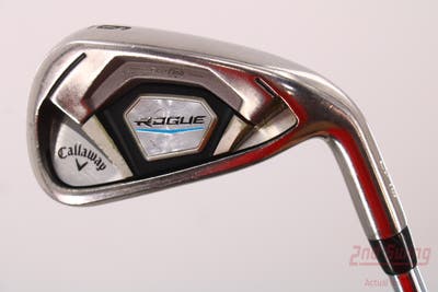 Callaway Rogue Single Iron 6 Iron Project X LZ 95 6.0 Steel Stiff Right Handed 37.25in