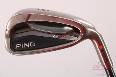 Ping G25 Single Iron 8 Iron Ping TFC 80i Graphite Senior Right Handed Orange Dot 36.5in
