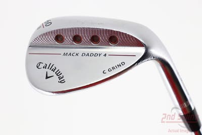 Callaway Mack Daddy 4 Chrome Wedge Lob LW 60° 8 Deg Bounce C Grind Dynamic Gold Tour Issue S200 Steel Stiff Right Handed 35.0in