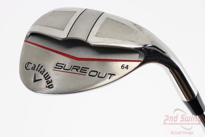 Callaway Sure Out Wedge Lob LW 64° FST KBS Tour 90 Steel Stiff Right Handed 35.25in
