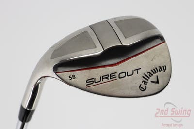 Callaway Sure Out Wedge Lob LW 58° FST KBS 90 Graphite Wedge Flex Left Handed 35.0in