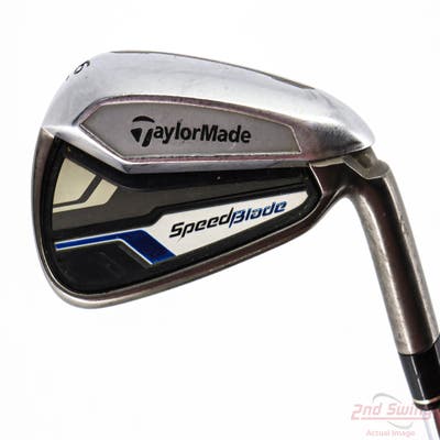 TaylorMade Speedblade Single Iron 6 Iron Dynamic Gold SL S300 Steel Stiff Right Handed 37.5in
