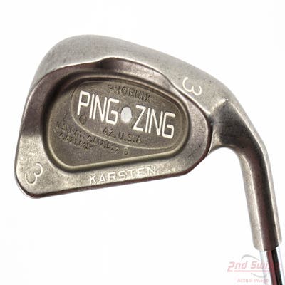 Ping Zing Single Iron 3 Iron Ping JZ Steel Stiff Right Handed White Dot 39.0in