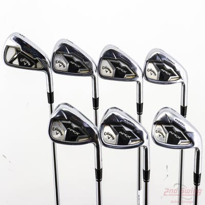 Callaway Apex 21 Iron Set 5-GW Project X Rifle 6.0 Steel Stiff Right Handed +1/2"