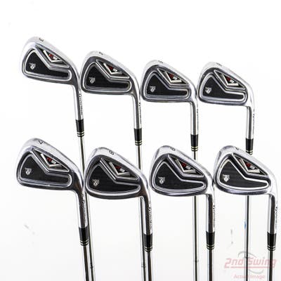TaylorMade R9 TP Forged Iron Set 3-PW True Temper Dynamic Gold X100 Steel X-Stiff Right Handed +1/4"