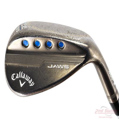 Callaway Jaws MD5 Tour Grey Wedge Lob LW 58° 10 Deg Bounce S Grind Dynamic Gold Tour Issue S200 Steel Stiff Right Handed 35.0in