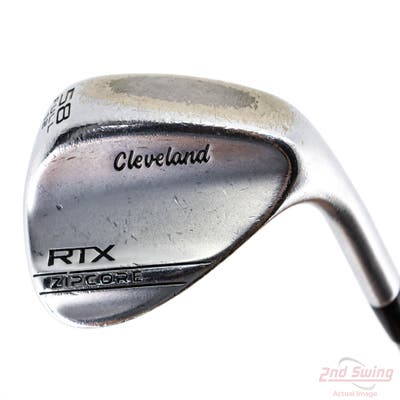 Cleveland RTX ZipCore Tour Satin Wedge Lob LW 58° 12 Deg Bounce Full Cool Clubs Custom Graphite Right Handed 35.25in