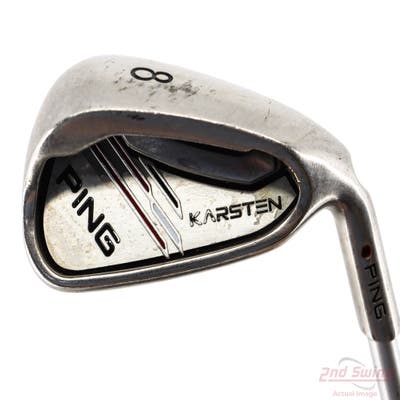 Ping 2014 Karsten Single Iron 8 Iron Ping KS 401 Graphite Regular Right Handed Red dot 37.5in