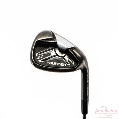 TaylorMade Burner 2.0 Single Iron Pitching Wedge PW Stock Steel Shaft Steel Regular Right Handed 36.0in