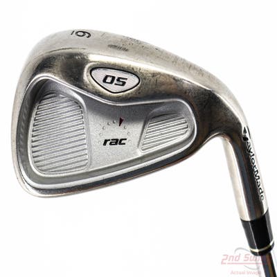 TaylorMade Rac OS Single Iron 6 Iron TM T-Step 90 Steel Regular Right Handed 37.75in