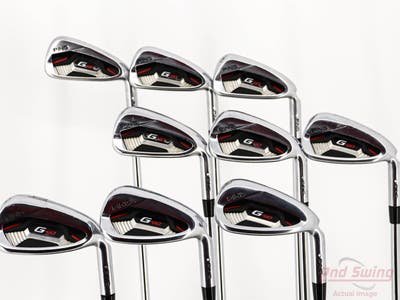 Ping G410 Iron Set 4-PW AW SW AWT 2.0 Graphite Regular Right Handed White Dot STD