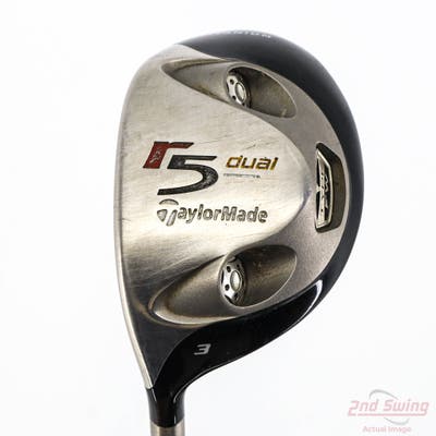 TaylorMade R5 Dual Fairway Wood 3 Wood 3W TM M.A.S.2 55 Graphite Stiff Left Handed 43.25in