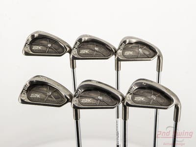 Ping ISI K Iron Set 6-PW SW Ping JZ Steel Stiff Right Handed Silver Dot +1/4"