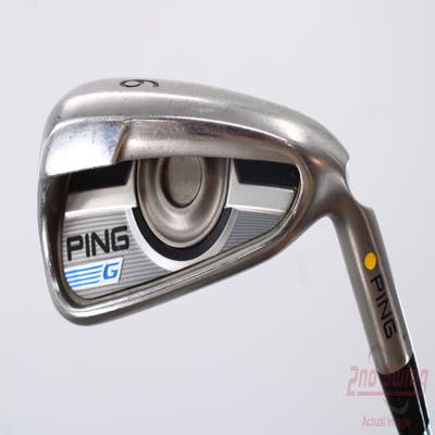 Ping 2016 G Single Iron 6 Iron AWT 2.0 Steel Stiff Right Handed Yellow Dot 38.0in