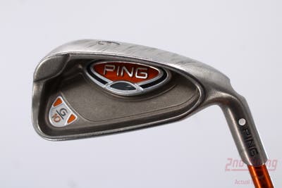 Ping G10 Single Iron 6 Iron Ping TFC 129I Graphite Senior Right Handed White Dot 39.0in