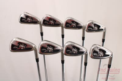 Callaway X-22 Tour Iron Set 3-PW Project X Rifle 5.5 Steel Regular Right Handed 38.25in