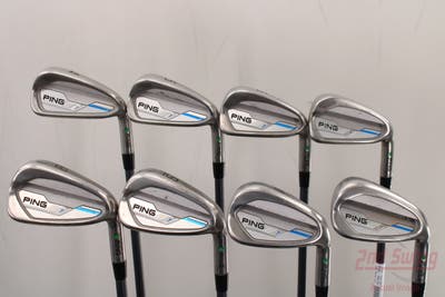 Ping 2015 i Iron Set 4-GW Ping CFS Distance Graphite Regular Right Handed Green Dot 39.5in