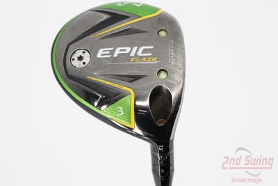 Callaway EPIC Flash Fairway Wood 3 Wood 3W 15° Project X Even Flow Green 55 Graphite Regular Right Handed 43.25in
