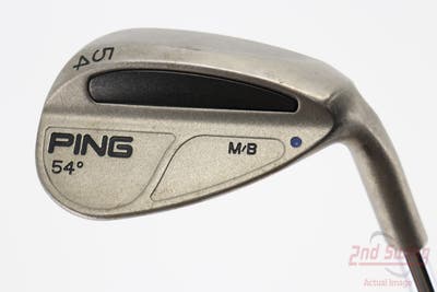 Ping MB Wedge Sand SW 54° Ping DGS Steel Stiff Right Handed Blue Dot 35.75in