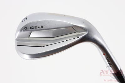 Ping Glide 4.0 Wedge Lob LW 60° 6 Deg Bounce T Grind Dynamic Gold TI Onyx S400 Steel Stiff Right Handed Red dot 35.25in