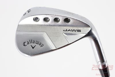 Callaway Jaws Full Toe Raw Face Chrome Wedge Sand SW 54° 12 Deg Bounce True Temper Dynamic Gold 115 Steel Stiff Right Handed 35.25in