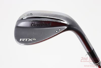 Cleveland RTX 4 Black Satin Wedge Lob LW 60° 9 Deg Bounce Dynamic Gold Tour Issue S400 Steel Stiff Right Handed 36.0in
